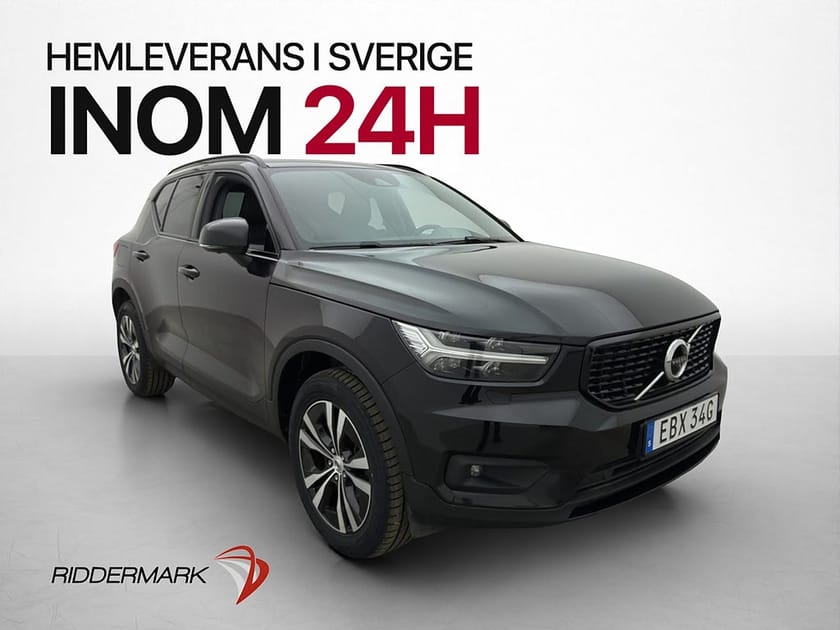 Bild 3 av Volvo XC40 Recharge T4 211hk R-Design Värmare H/K 360° Skinn