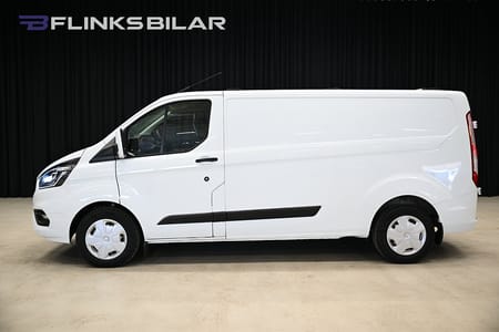 Ford Transit Custom 300 130HK L2|Automat|LED|Inredd|Drag|Värmare|Leasbar