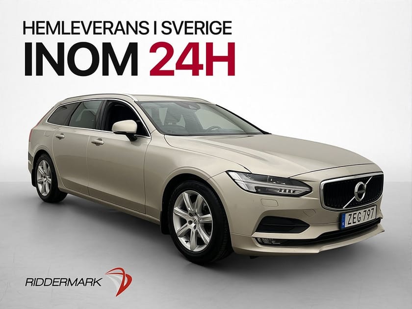 Bild 1 av Volvo V90 D3 AWD Momentum VOC Värmare Kamera Rattvärme Drag