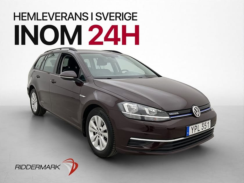 Bild 1 av Volkswagen Golf Sportscombi 1.4 TGI 110hk P-Sensorer CarPlay