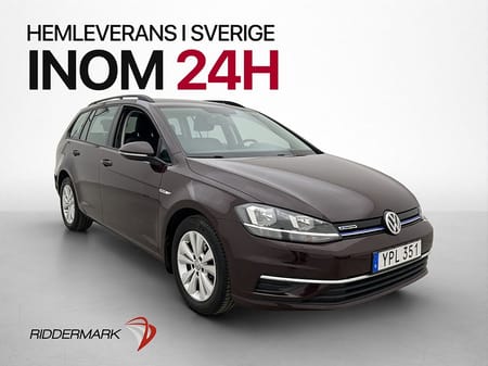 Volkswagen Golf Sportscombi 1.4 TGI 110hk P-Sensorer CarPlay