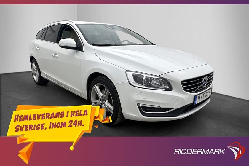Bild 3 av Volvo V60 D4 AWD 190hk Summum Värmare Skinn Rattvärme
