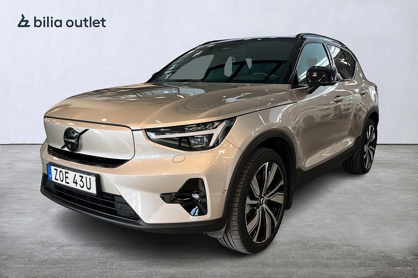 Bild 1 av Volvo XC40 Recharge Single Motor Extended Range Ultimate Dragkrok Panorama Nav