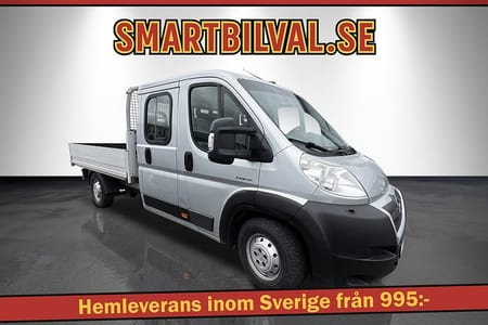Citroën Jumper Chassi Dubbelhytt Heavy 35 3,0HDI Flak 7-SITS