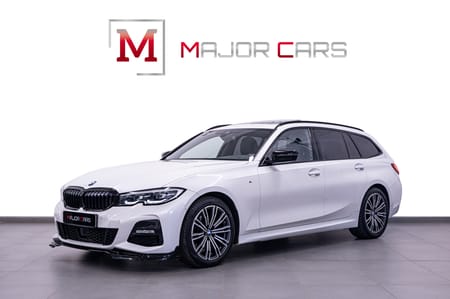 BMW 320d xDrive Touring M Sport Panorama HiFi Mineralvit Drag SE SPEC