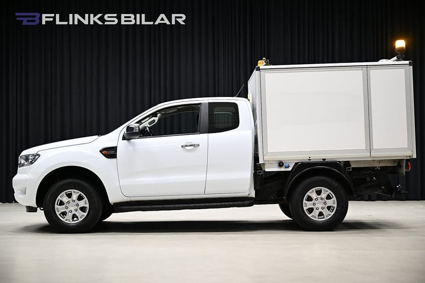 Bild 1 av Ford Ranger SuperCab 170HK Kåpa|Inredning|Inverter|Lågmil|Nykamrem|Leasbar