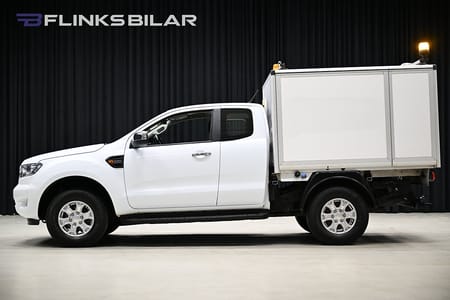 Ford Ranger SuperCab 170HK Kåpa|Inredning|Inverter|Lågmil|Nykamrem|Leasbar