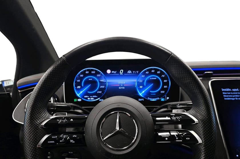 Bild 5 av Mercedes-Benz EQE 350 4MATIC AMG Drag Burmester Digital Light 360 Carplay