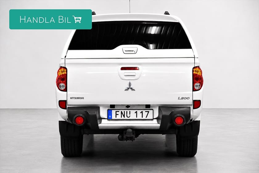 Bild 5 av Mitsubishi L200 Dubbelhytt 2.5 4x4 Aut Dragkrok Kåpa Nybes 178hk