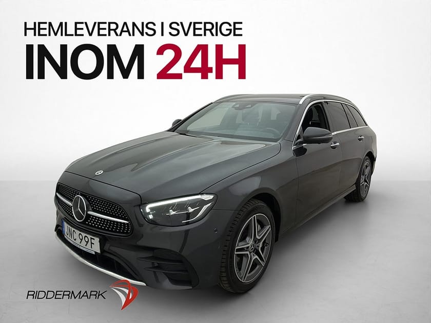 Bild 3 av Mercedes-Benz E 300 T de 4MATIC E300 306hk 4M AMG Värm Wide Burmester MOMS