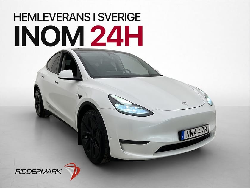 Bild 1 av Tesla Model Y Long Range AWD 514hk Autopilot Drag SvSåld