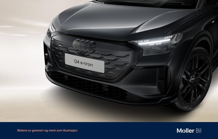Bilde 2 av Audi Q4 e-tron q s line black mi