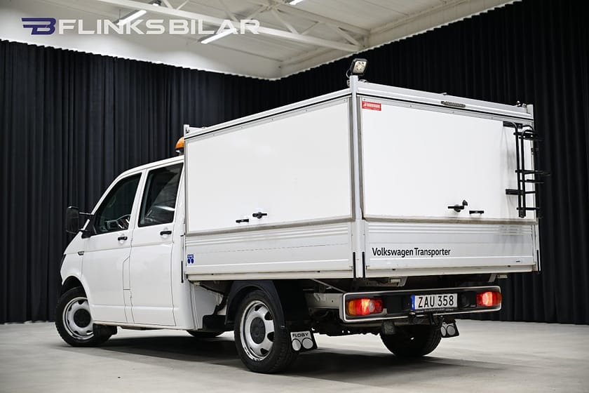 Bild 5 av Volkswagen Transporter Chassi Dubbelhytt 4Motion DSG 204HK Dubbelhytt|Kåpa|V-Inredd|Moms|SeUtr!!