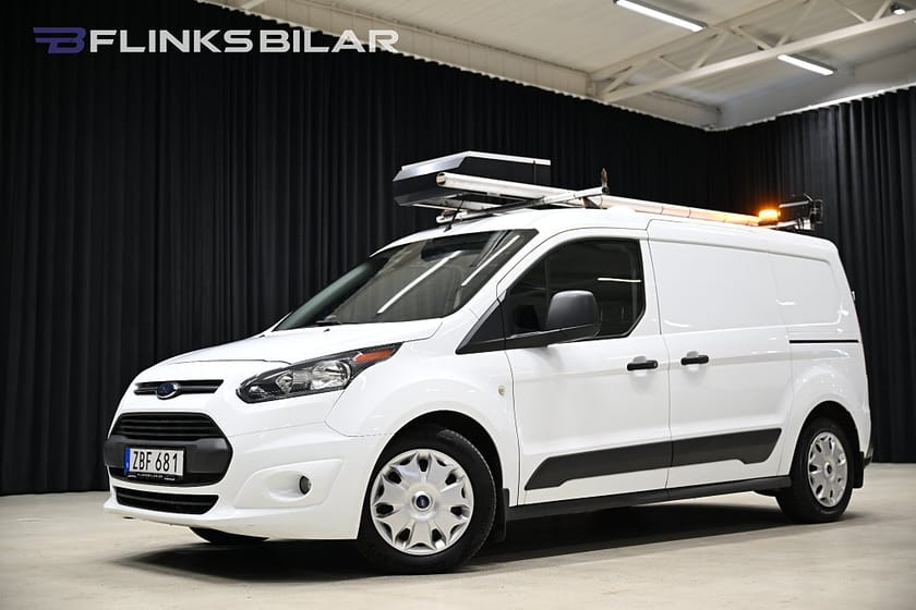 Bild 1 av Ford Transit Connect 230 LWB 100HK L2|Servicebil|Inredd|Dubbeldörr|MktUtr!!