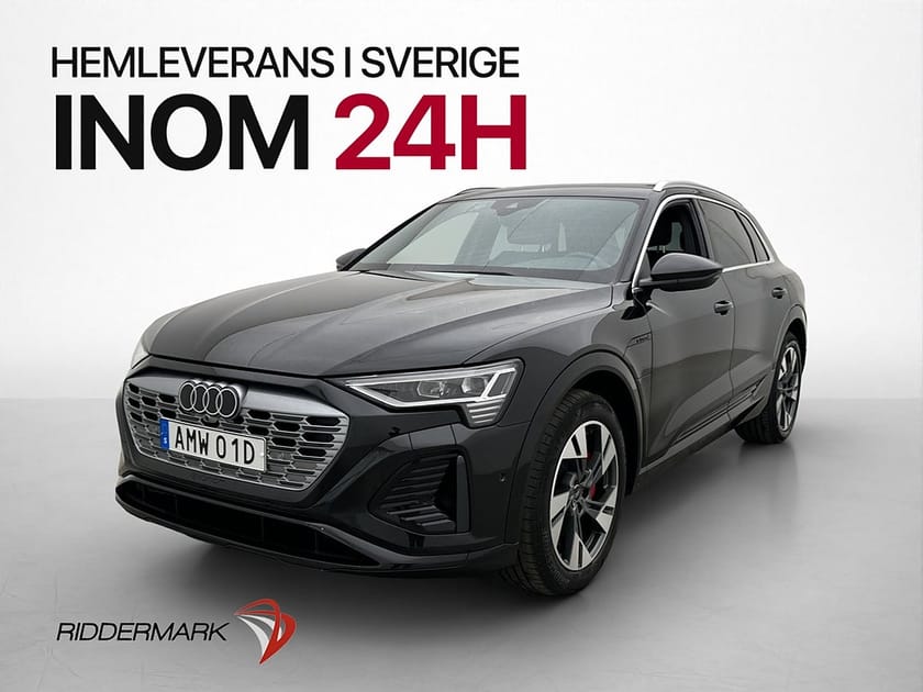 Bild 1 av Audi Q8 50 e-tron quattro 340hk S line Drag Kamera Adaptiv