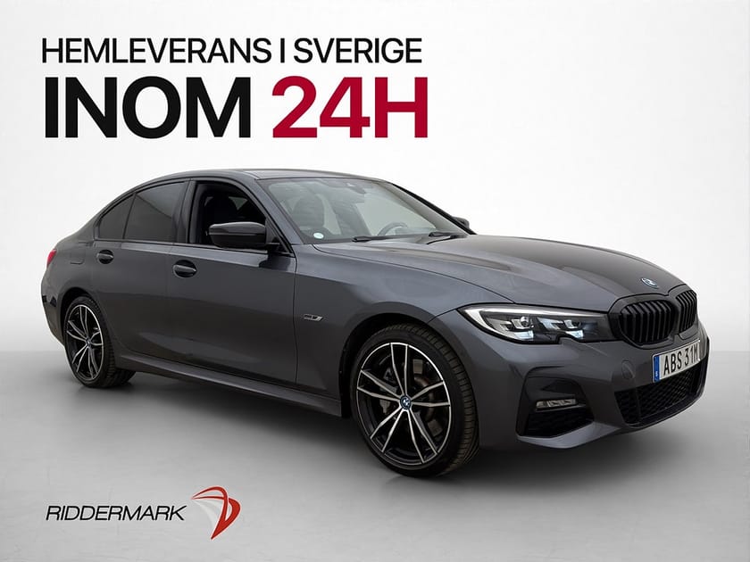 Bild 1 av BMW 330e xDrive Sedan M Sport Värm H/K Kamera CarPlay Drag