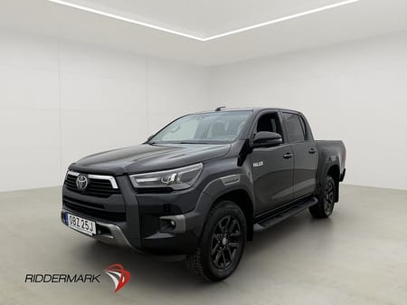 Toyota Hilux Dubbelhytt Invincible 2.8 4WD Drag Diff JBL Skinn MOMS