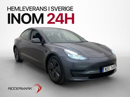 Tesla Model 3 Standard Range Plus Autopilot Pano Sv-Såld