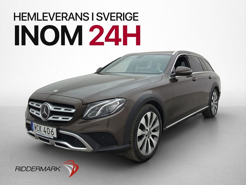 Bild 3 av Mercedes-Benz E 220 d 4MATIC All-Terrain 220d 4M Avantgarde Navi Kamera Elstol Drag