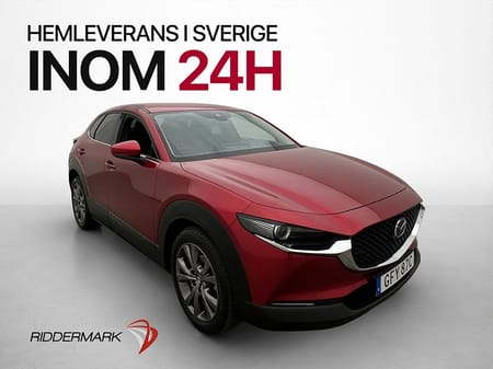 Mazda CX-30 2.0 180hk Hybrid BOSE HUD 360º Skinn Navi