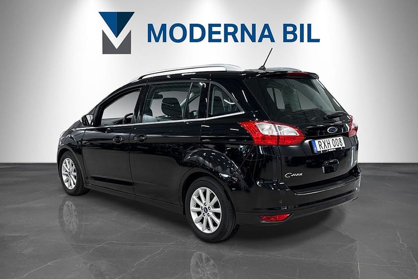 Bild 4 av Ford Grand C-Max 1.0 EcoBoost 125hk Titanium 7-sits Ledramp PDC Nyserv