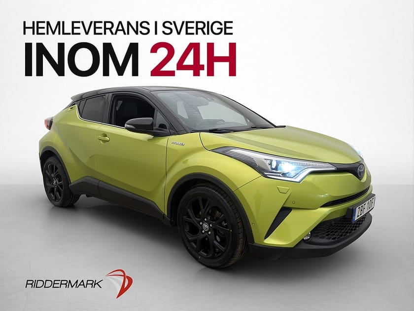 Bild 1 av Toyota C-HR Hybrid Neon Lime Kamera Alcantara Navi Adaptiv
