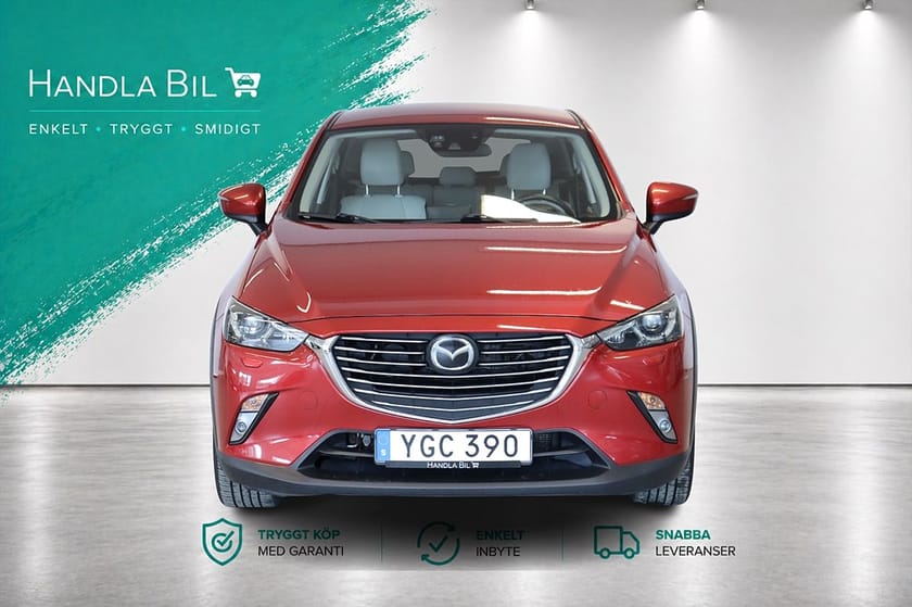 Bild 3 av Mazda CX-3 1.5 SKYACTIV-D AWD Automatisk, 105hk, 2016