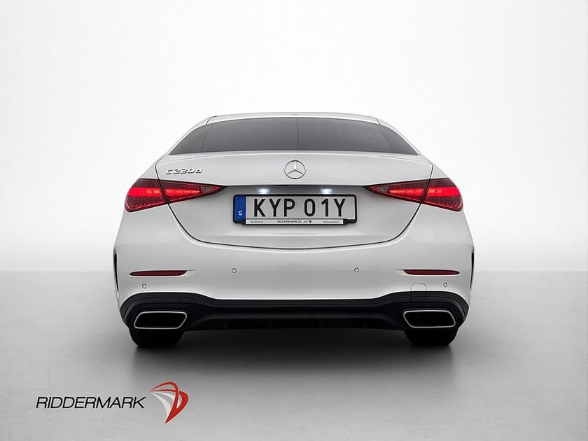 Bild 2 av Mercedes-Benz C 220 d 200hk AMG Värm Kamera Alcantara Navi
