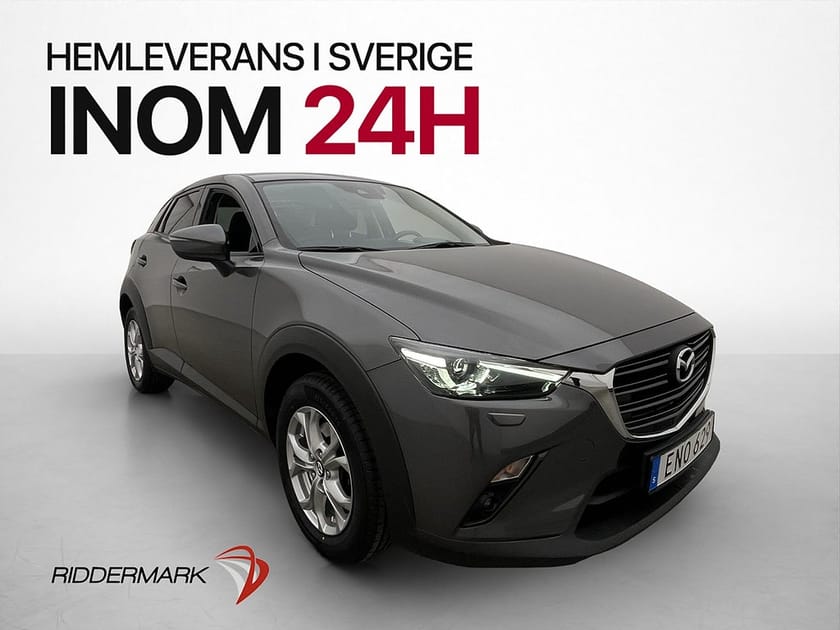 Bild 1 av Mazda CX-3 2.0 SKYACTIV-G Rattvärme Navi Nyservad 121hk