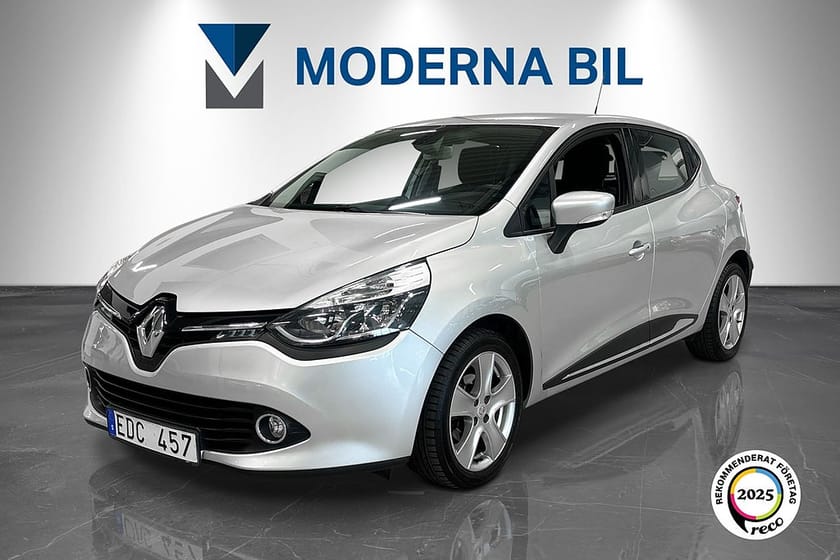 Bild 1 av Renault Clio 0.9 TCe 90hk Navigation Bluetooth Sv-såld Fullservad