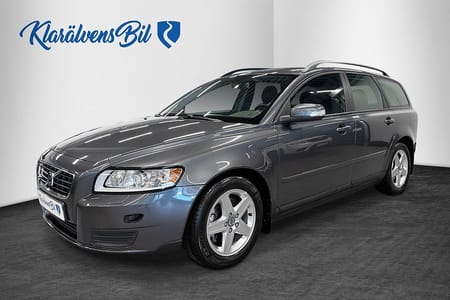 Volvo V50 2.4i Kinetic (170hk) 1 Ägare Lågmilare M-värmare Drag