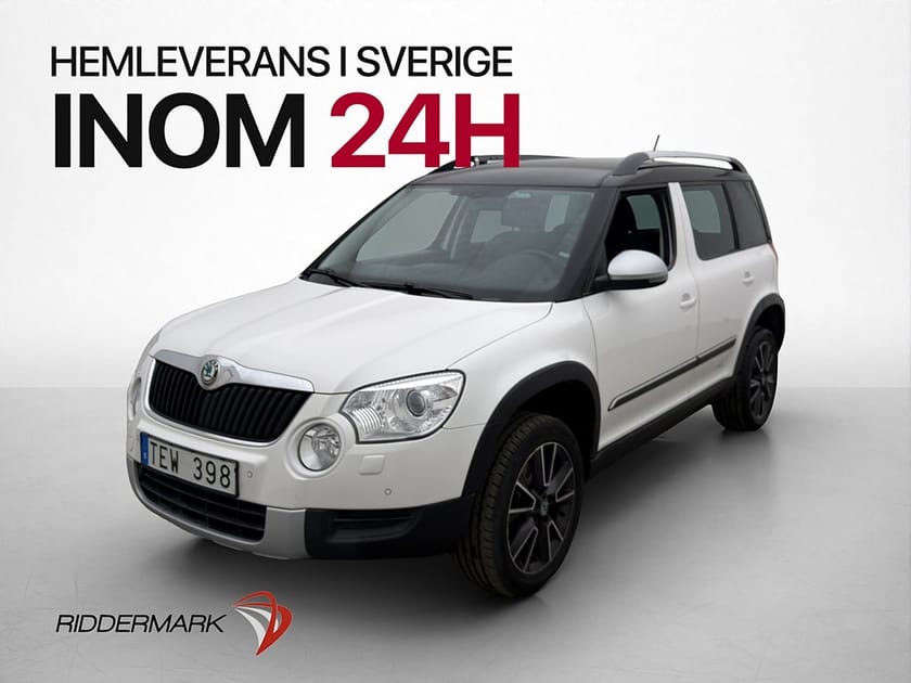 Bild 1 av Škoda Yeti Skoda 2.0 TDI 4x4 140hk Experience Sensorer Drag Navi