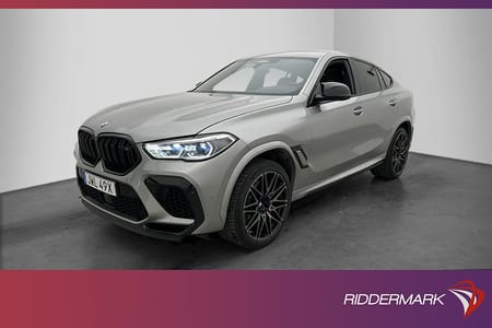BMW X6 M Competition X6M 625hk Driver's Sky Lounge B&W Night-V