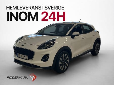 Ford Puma Hybrid Titanium Navi Sensorer Rattvärme Farthåll