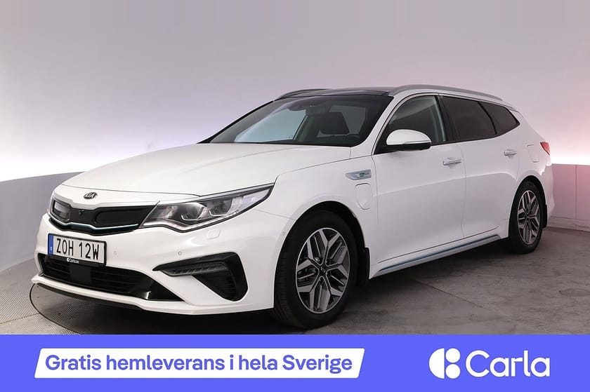 Bild 1 av Kia Optima Sport Wagon Plug-in Hybrid PHEV SW Advance Plus 2 H/K Pano Läder Drag