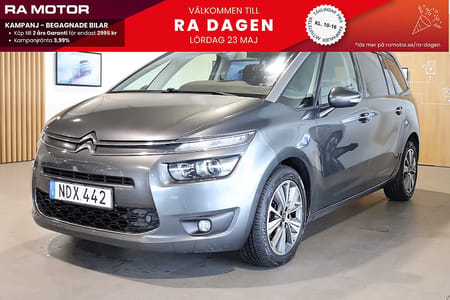 Citroën Grand C4 Picasso 1.6 HDi AUT Drag M-värme Navi Kamera