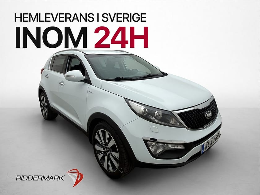 Bild 1 av Kia Sportage 2.0 CRDi AWD 184hk M/K-Värmare P-Sensorer