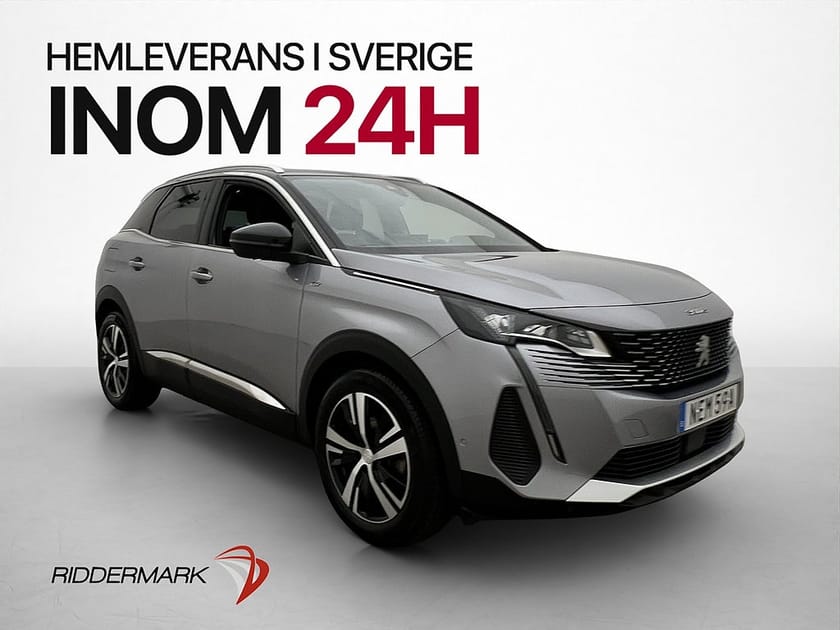 Bild 1 av Peugeot 3008 1.2 PureTech 131hk MOMS GT Drag Döda-vinkel