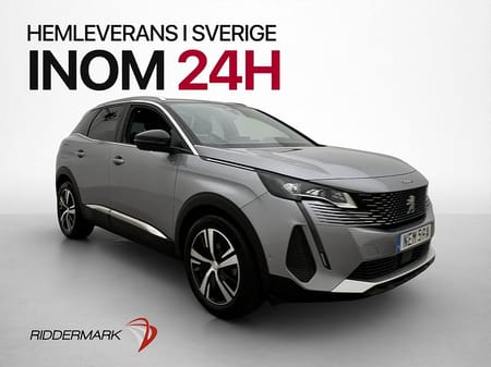 Peugeot 3008 1.2 PureTech 131hk MOMS GT Drag Döda-vinkel