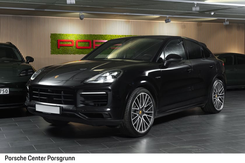 Bilde 1 av Porsche Cayenne E-Hybrid Coupé Platinium Edition Rear-Axel/Sportseksos/Matrix