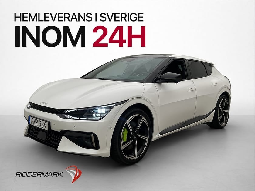 Bild 1 av Kia EV6 GT 585hk Taklucka Meridian Head Up 360°