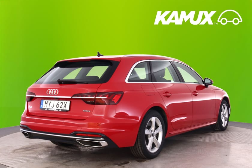 Bild 4 av Audi A4 Avant 45 TFSI quattro Advanced 265hk B&O B-Kam Skinn Cockpit Matrix Drag P-Värm GPS