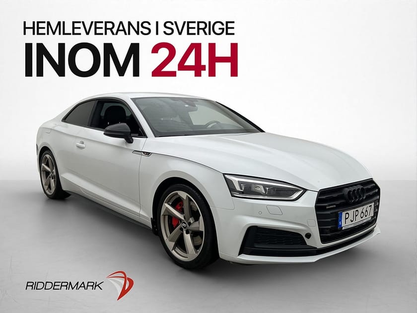 Bild 1 av Audi A5 Coupé 2.0 TFSI 252hk Q Full S Line B&O Värmare Cockpit