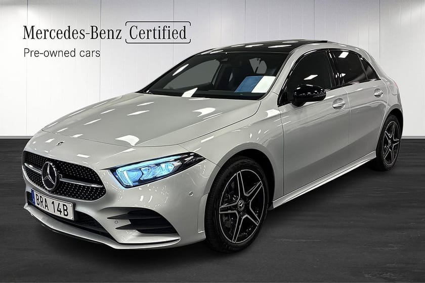 Bild 1 av Mercedes-Benz A 250 e 250e AMG Panorama Navi Kamera Värmare Panelbelysning