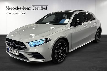 Mercedes-Benz A 250 e 250e AMG Panorama Navi Kamera Värmare Panelbelysning