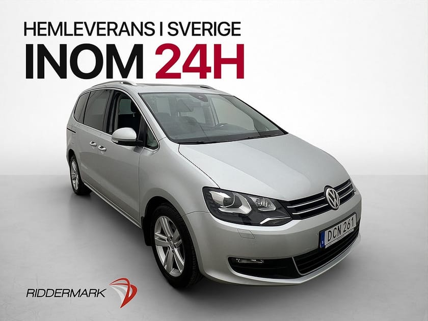 Bild 1 av Volkswagen Sharan 7-seater 2.0 TDI 7-Sits Pano El-Dörrar Kamera Drag