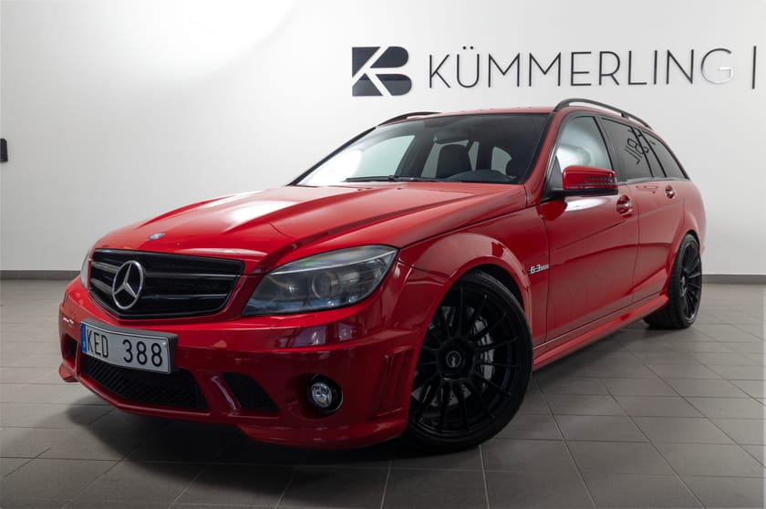 Bild 5 av Mercedes-Benz C 63 AMG T 7G-Tronic 457hk H&K/Navi/Svensåld/Glastak