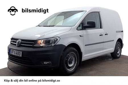 Volkswagen Caddy Van CNG 2xSidodörr Ramp Kamera P-Sens Navi MOMS