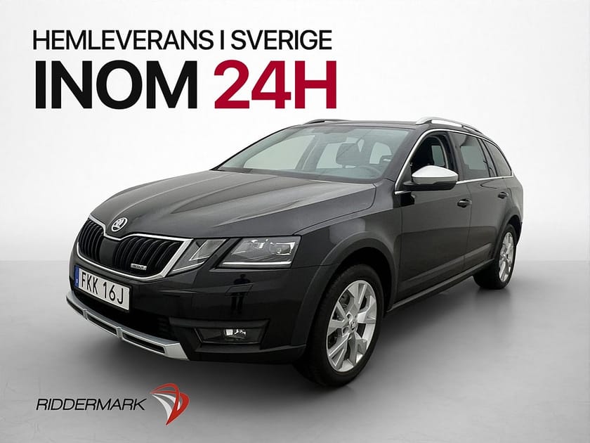 Bild 3 av Škoda Octavia Scout Skoda 2.0 TDI 4x4 Premium Drag CANTON Cockpit