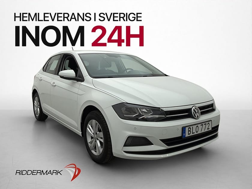 Bild 1 av Volkswagen Polo 1.0 TSI Base Sensorer Blutooth Två-Brukare